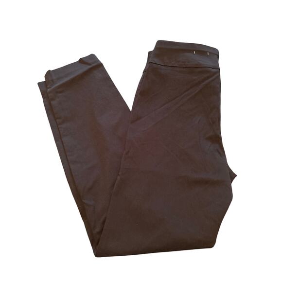 VGUC Alfani Women's Black Dress Pants Straight Leg Elastic Waist Size 6 - Picture 1 of 6